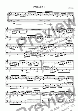page one of Book  II  of  24 Preludes&Fugues