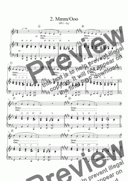 page one of Sing!�02. Mmm/Ooo [teacher]