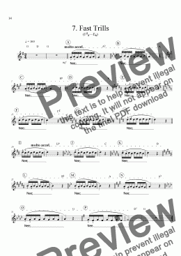 page one of Sing!�07. Fast Trills [student]