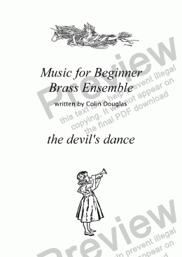 page one of The Devil’s Dance