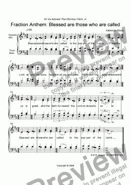 page one of Fraction Anthem