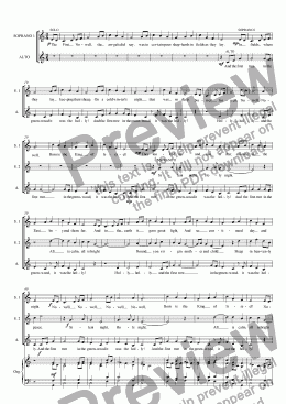 page one of Carol Medley (version 2 with organ accompaniment)
