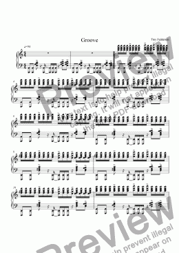 page one of Groove