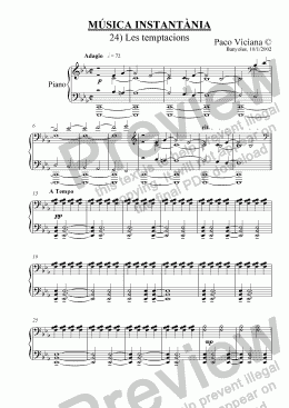 page one of 130-Música Instantània (24-Les temptacions)