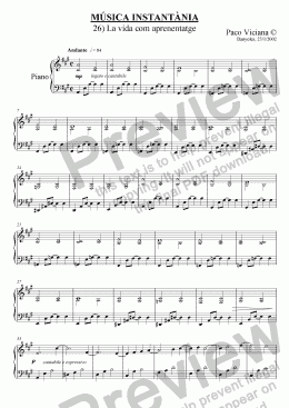 page one of 132-Música Instantània (26-La vida com aprenentatge)