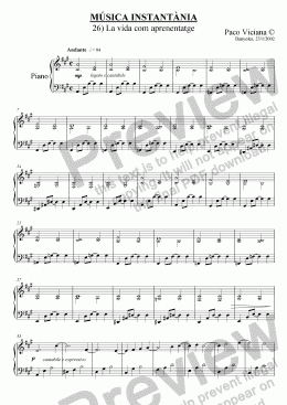 page one of 132-Música Instantània (26-La vida com aprenentatge)
