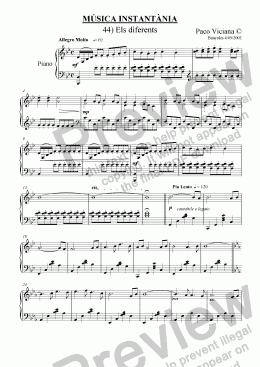 page one of 154-Música Instantània (44-Els diferents)