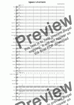 page one of Space Overture