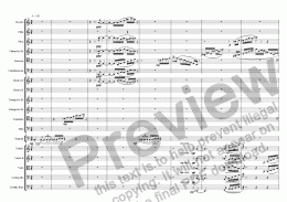 page one of Sinfonietta - 2nd Movement