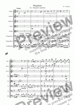 page one of Requiem