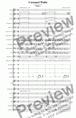 page one of  Carousel Waltz