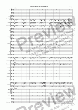page one of Another Score for Another Film