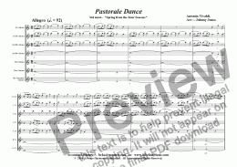 page one of 4 Seasons The,  3rd movt.  Allego Pastorale "Spring"  (Clarinet Choir)