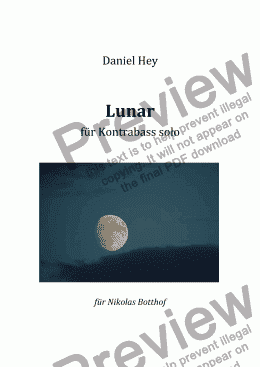 page one of Lunar