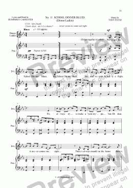 page one of Mr Majeika  Vocal Score  (11 of 22)