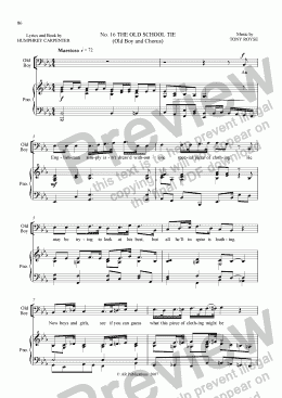 page one of Mr Majeika  Vocal Score  (16 0f 22)