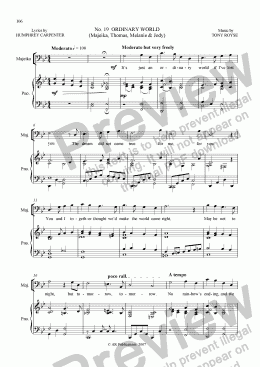page one of Mr Majeika  Vocal Score  (19 of 22)