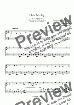 page one of Child Medley