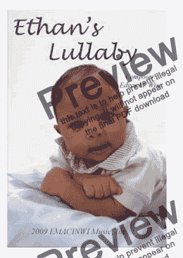 page one of Ethan’s Lullaby