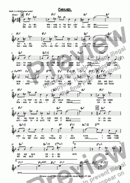 page one of Carousel (vocal)
