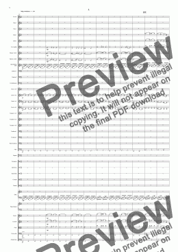 page one of Symphony No 49 4th movt