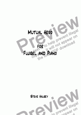page one of Mutual Hero