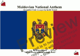 page one of Moldovian National Anthem for Brass Quintet - Limba Noastra  (MFAO World National Anthem Series)