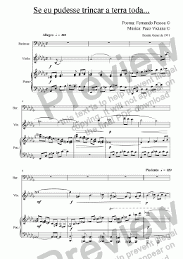 page one of 036-Se eu pudesse trincar la terra toda... (baritone version) (portugues)
