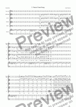 page one of Cantata Buka 02 Nasioi Feast Song