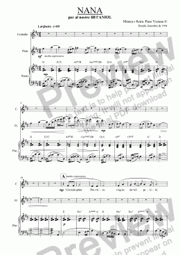 page one of 062-Nana (catalan)-(Arrangement 3)