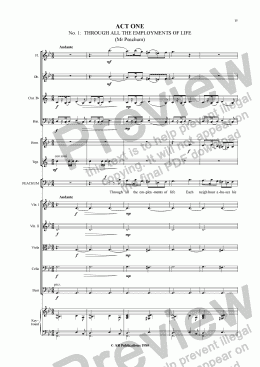 page one of Beggar's Opera - No. 01 & 02