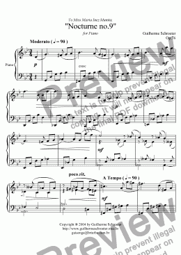 page one of Op.076 - Nocturne no.09 (G minor)