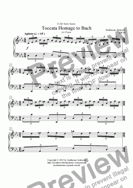 page one of Op.089 - Toccata (C minor)