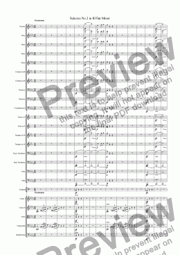 page one of Scherzo No.2 in B Flat Minor Op.31