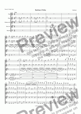 page one of Traditional - Barbara Polka