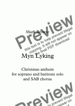 page one of Myn Lyking