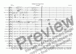 page one of Ballade for Flugel Horn