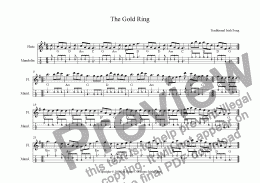 page one of The Gold Ring (Flute / Mandolin / Guitar)