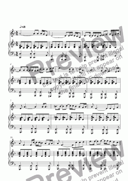 page one of Saxophone Serenade