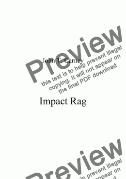 page one of Impact Rag