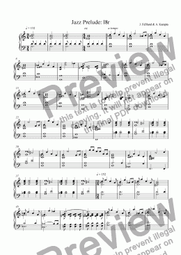page one of Jazz Prelude - L8r (later...) 