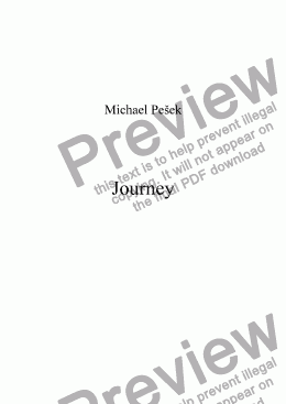 page one of Journey